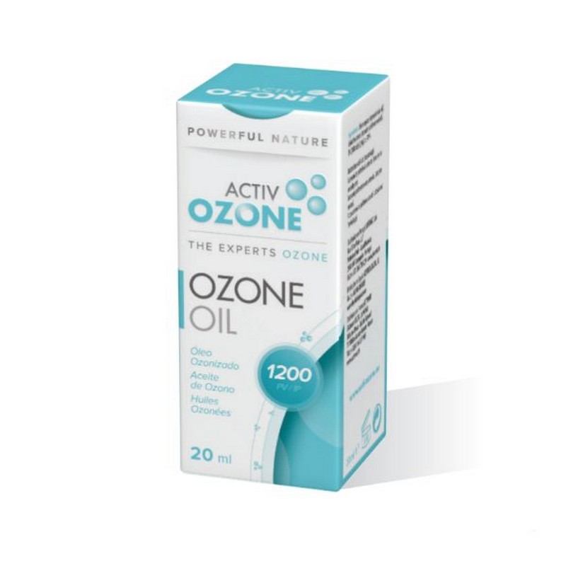 Activ Ozone Oil 1200IP Oleo Ozonizado 20ml ActivOzone Justnat